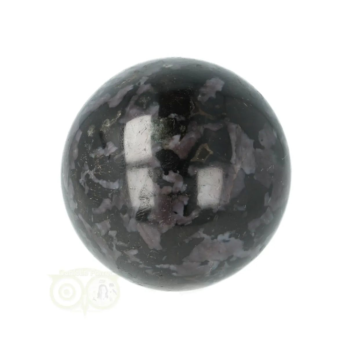 Gabbro Merlinite Sphere No. 11 - Ø 4.81 cm
