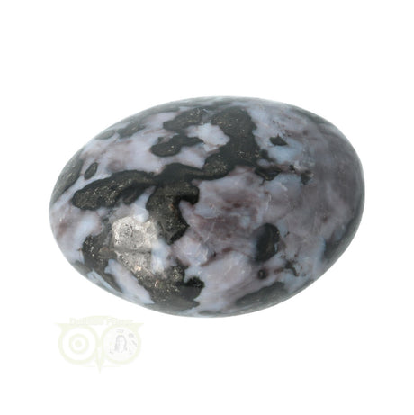 Gabbro Merliniet Blizzard Stone handsteen uit Madagaskar
