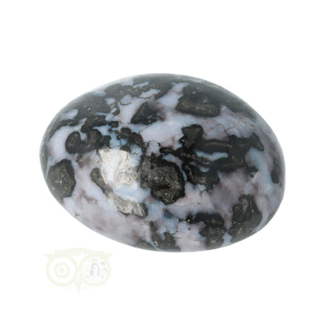 Spirituele handsteen van Gabbro Merliniet uit Madagaskar