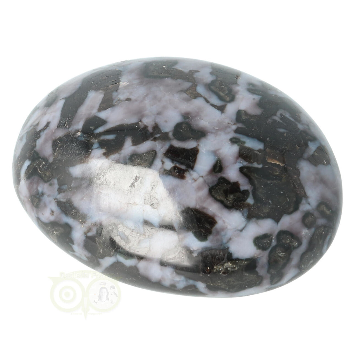 Gabbro Merliniet handsteen Nr 30