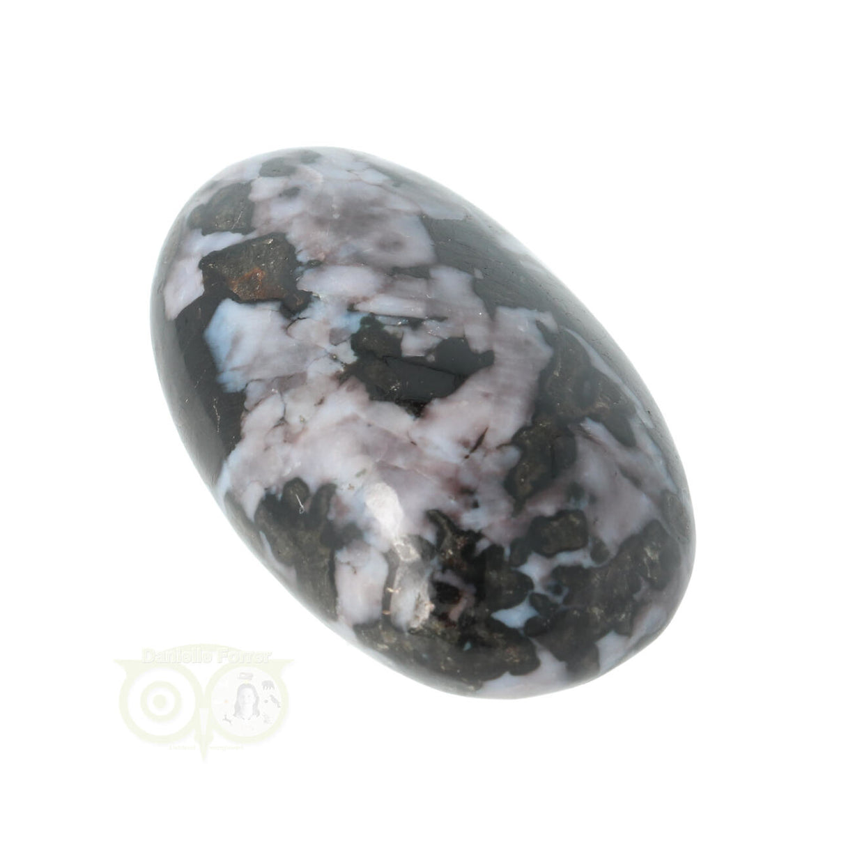 Gabbro Merliniet handsteen Nr 36