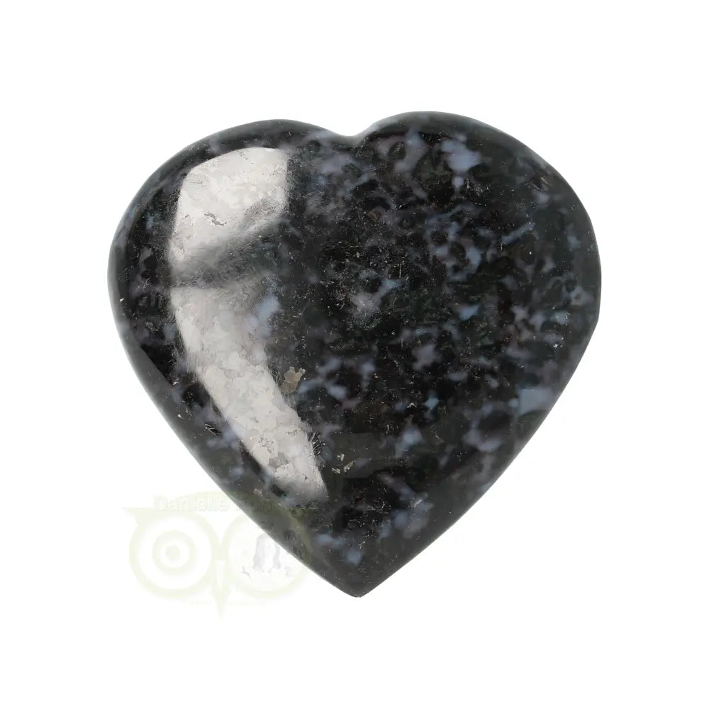 Gabbro Merlinite Heart No. 3