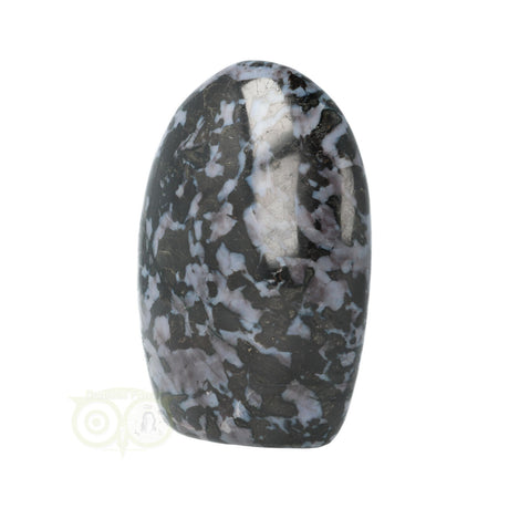 Gabbro merliniet sculptuur middelgroot met robuuste uitstraling