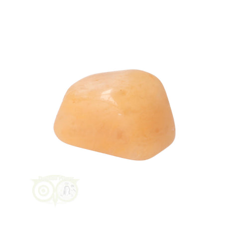 Gele aventurijn knuffelsteen nr 28 – edelsteen van 19 gram met zachte gele tint