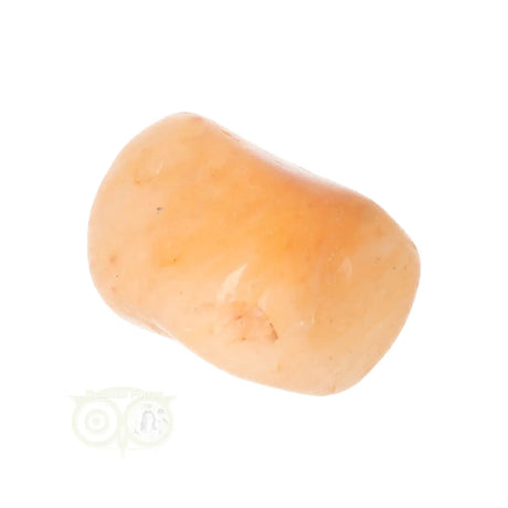Gele aventurijn knuffelsteen nr 46 – edelsteen van 22 gram met zachte gele tint