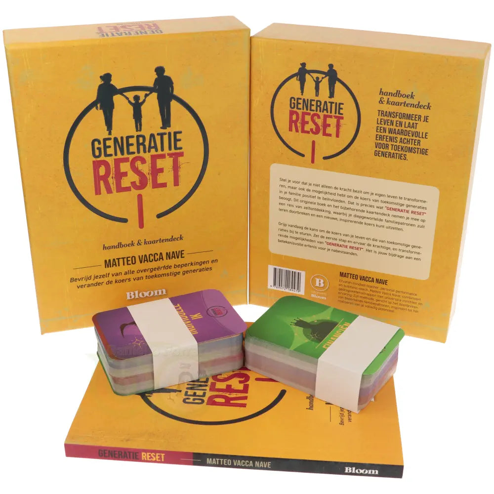 Generatie Reset - Kaartendeck & Handleiding - Matteo Vacca Nave
