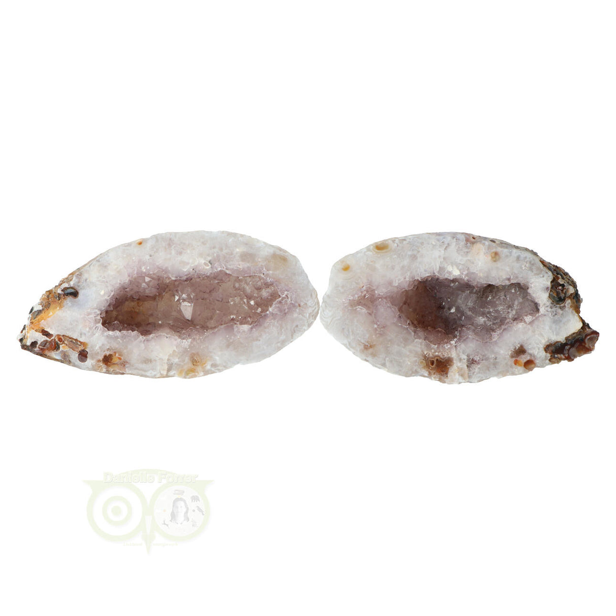 Geode paartje Nr 36 - 352 gram