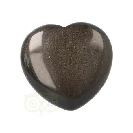 Gold Obsidian heart No. 11 - 4 cm