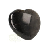 Goud Obsidiaan hart Nr 12 -  4 cm