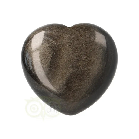 Goud Obsidiaan hart Nr 4 -  4 cm