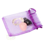 Gouden Driehoek edelstenen in tasje