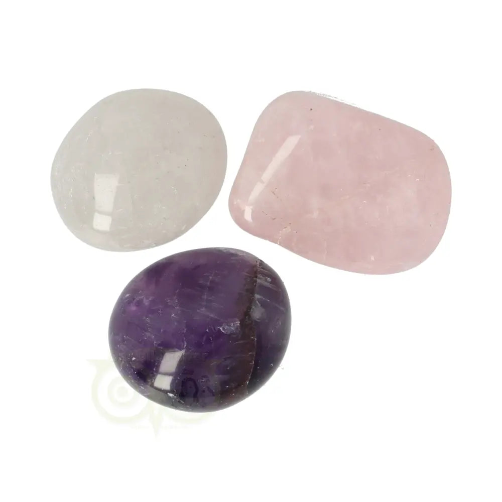 Gouden Driehoek edelstenen set