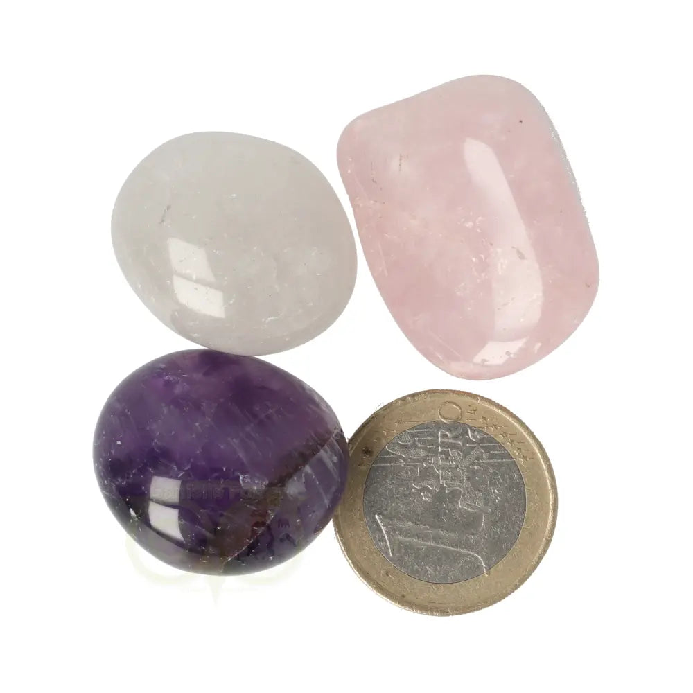 Gouden Driehoek edelstenen set