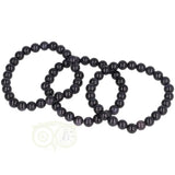 Goudsteen ( Blauw )  armband 8 mm