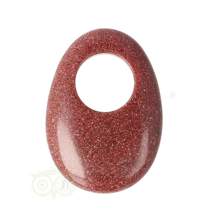 Goldstone - Brown Donut Drop No. 7