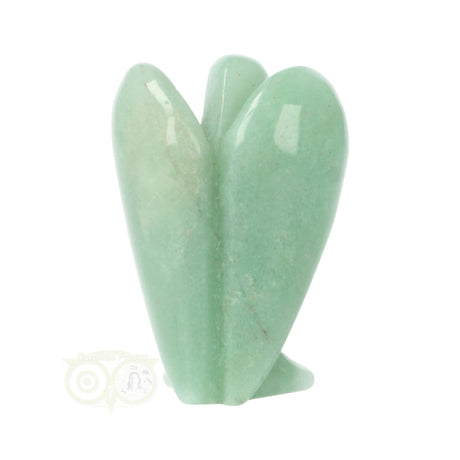 Groene Aventurijn Engel ± 5 cm Nr 12 - 37 gram | Edelsteen engel