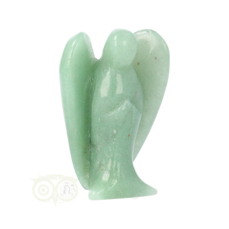 Groene Aventurijn Engel ± 5 cm Nr 12 - 37 gram | Edelsteen engel
