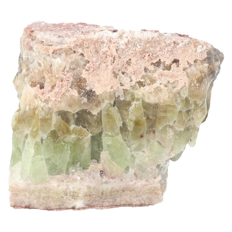 Green Calcite cluster Rough No. 28