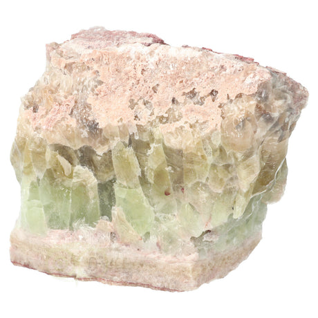 Green Calcite cluster Rough No. 28
