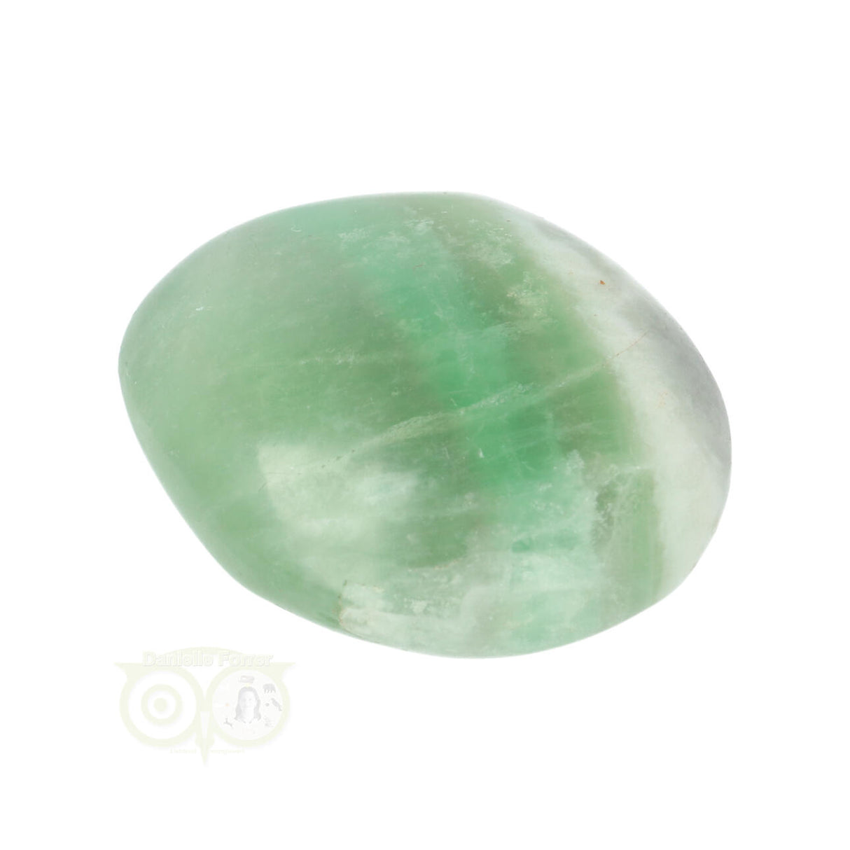 Groene Fluoriet handsteen Nr 17