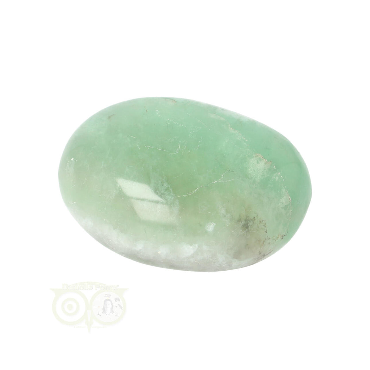 Groene Fluoriet handsteen Nr 20