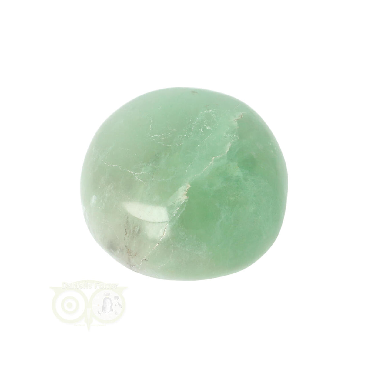 Groene Fluoriet handsteen Nr 20