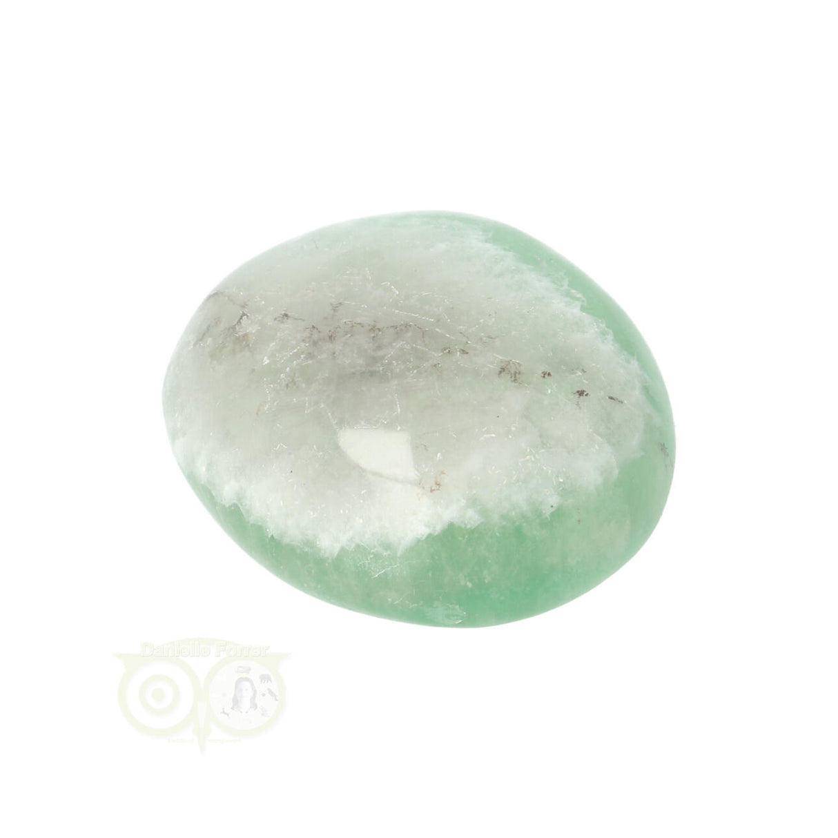 Groene Fluoriet handsteen Nr 20