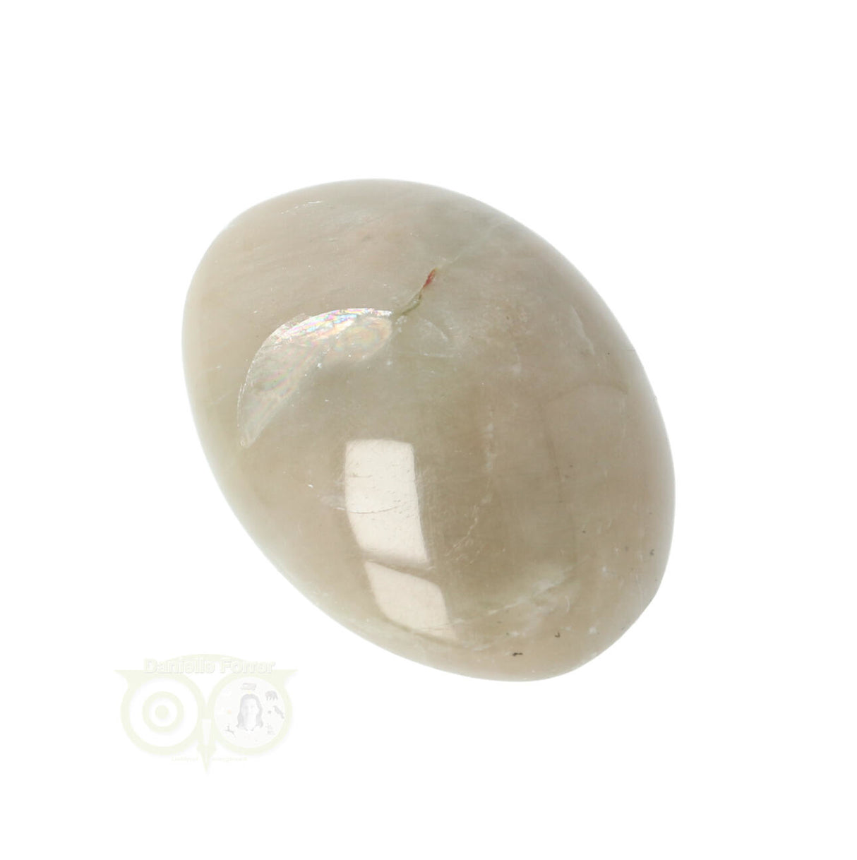 Groene Maansteen handsteen Nr 18