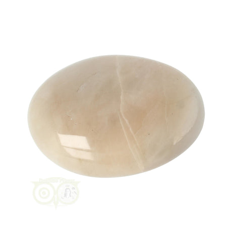 Handgeslepen Groene Maansteen handsteen Nr 20 - 74,5 gram