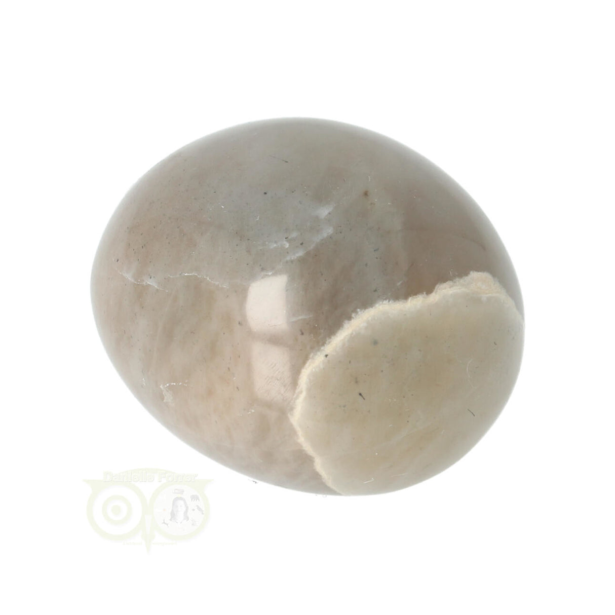 Groene Maansteen handsteen Nr 26