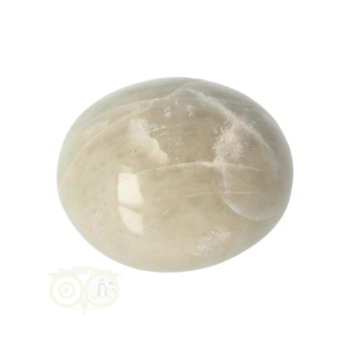 Green Moonstone hand stone No. 30