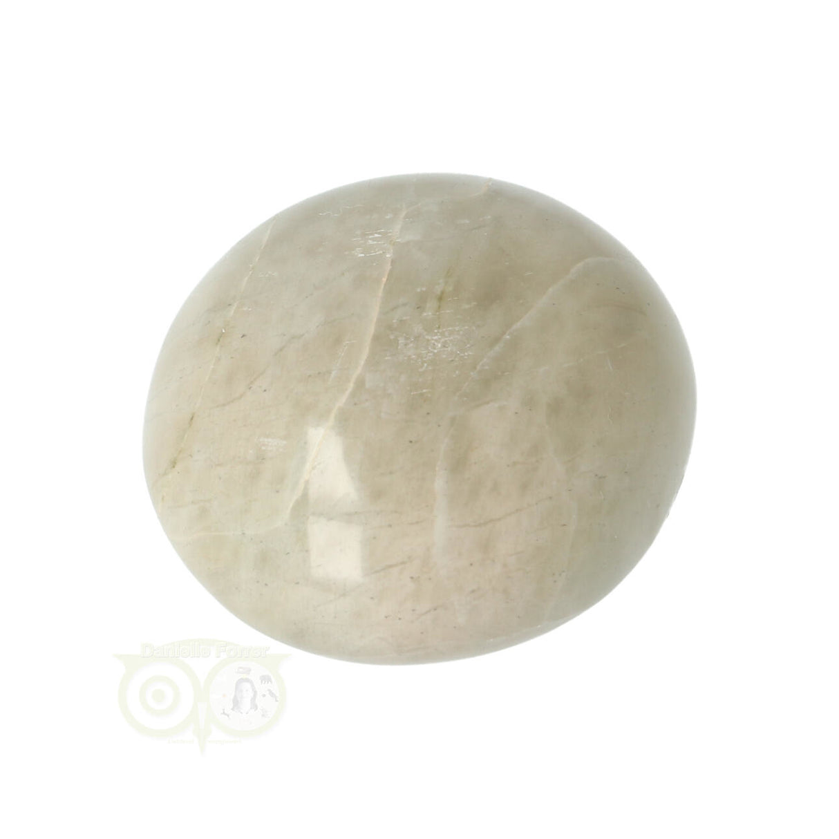 Green Moonstone hand stone No. 30