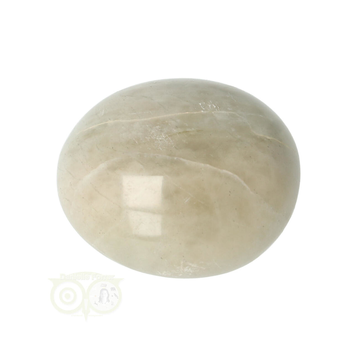 Green Moonstone hand stone No. 30