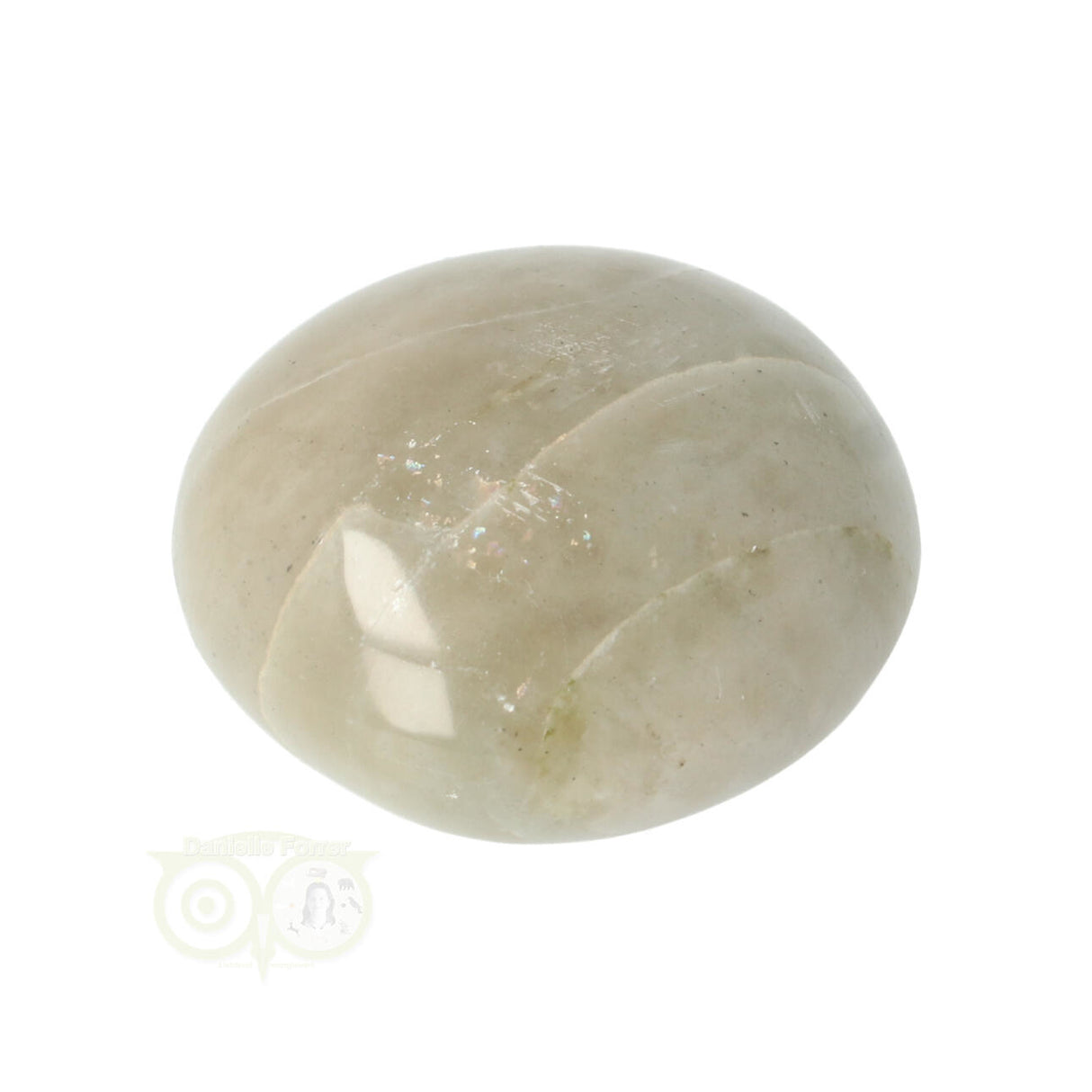 Green Moonstone hand stone No. 30