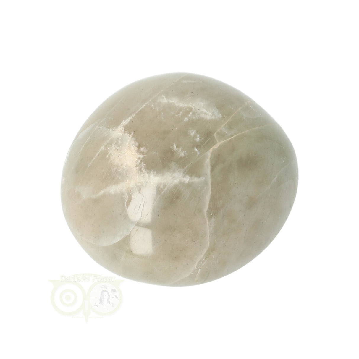 Green Moonstone hand stone No. 30