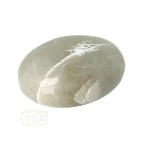 Grüner Mondstein Handschmeichler Nr. 32 - 92 Gramm - Madagaskar | Edelstein