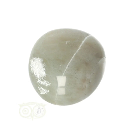 Grüner Mondstein Handschmeichler Nr. 32 - 92 Gramm - Madagaskar | Edelstein