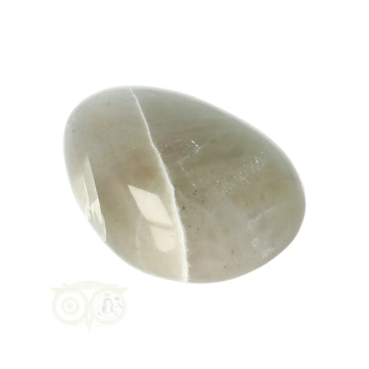 Groene Maansteen handsteen Nr 32