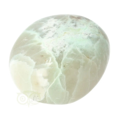 Grüner Mondstein Handschmeichler Nr. 34 - 208 Gramm - Madagaskar | Edelstein