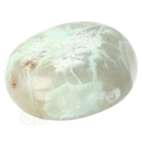 Grüner Mondstein Handschmeichler Nr. 34 - 208 Gramm - Madagaskar | Edelstein