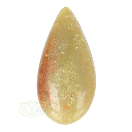 Anhänger Nr. 23 aus grünem Opal in Tropfenform