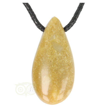 Green opal teardrop pendant no. 26 – 12 grams | Gemstone jewelry
