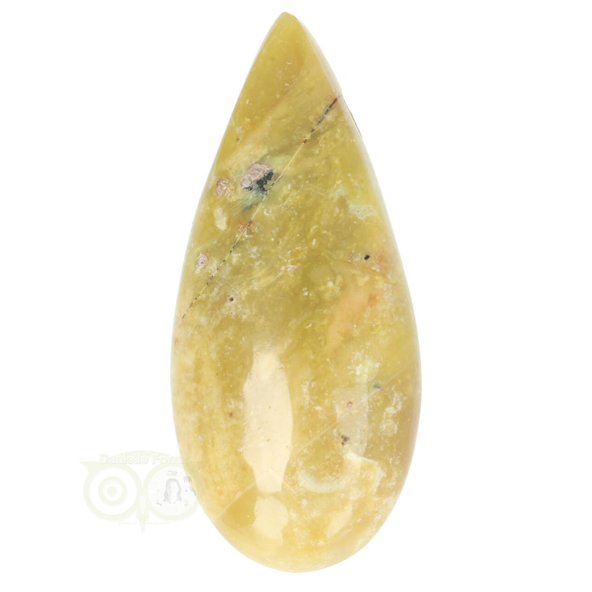 Groene Opaal druppel hanger Nr 30