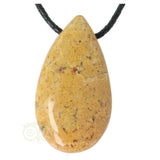 Groene Opaal druppel hanger Nr 8