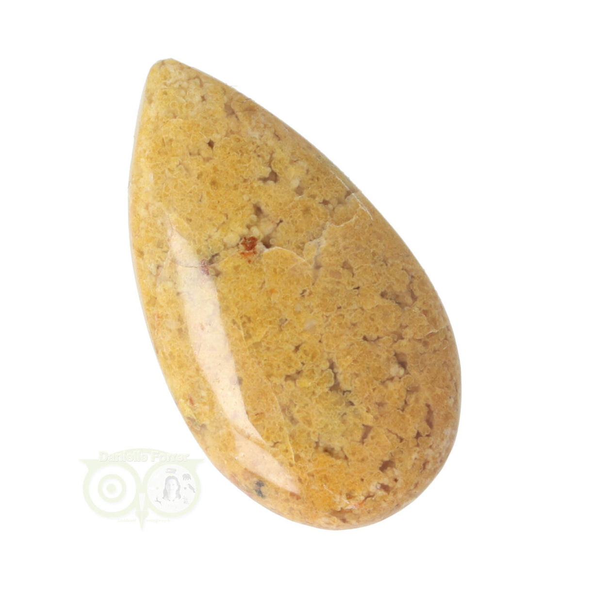 Groene Opaal druppel hanger Nr 8