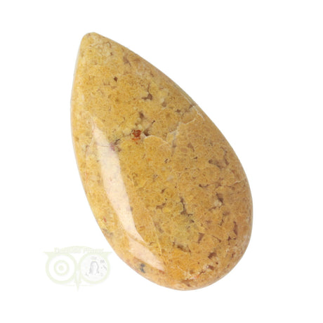 Tropfenförmiger Anhänger aus grünem Opal Nr. 8