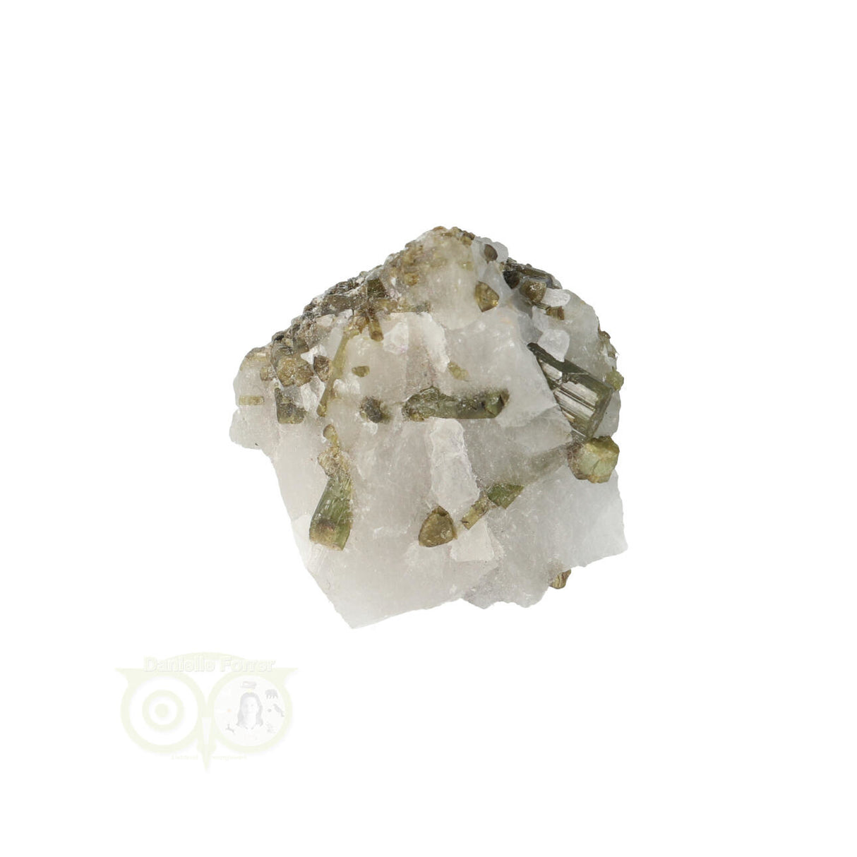 Green Tourmaline in Quartz No. 31