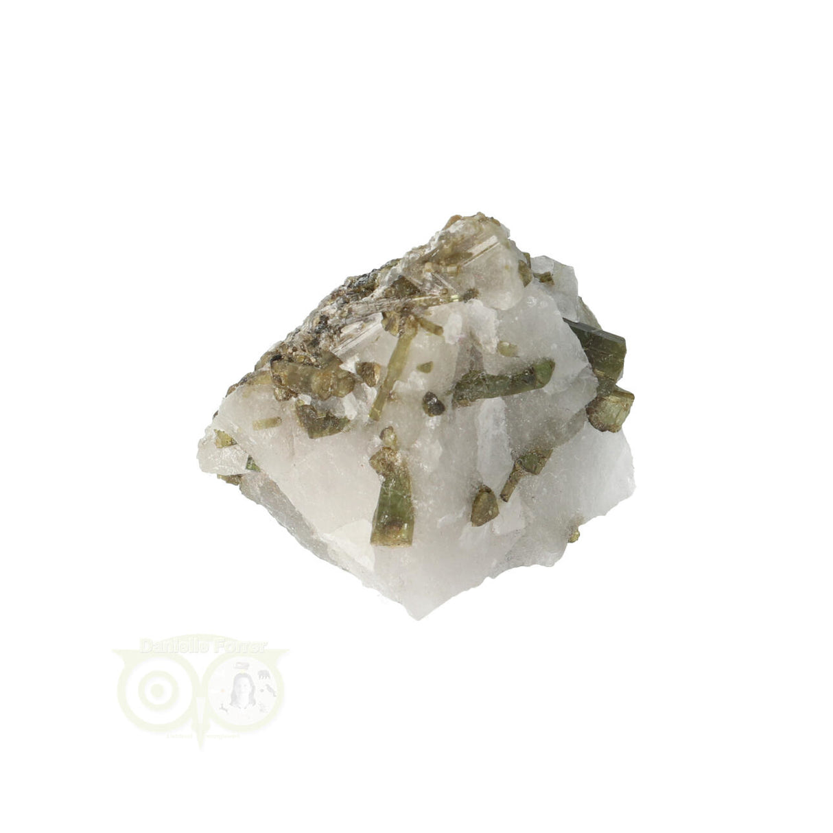 Green Tourmaline in Quartz No. 31