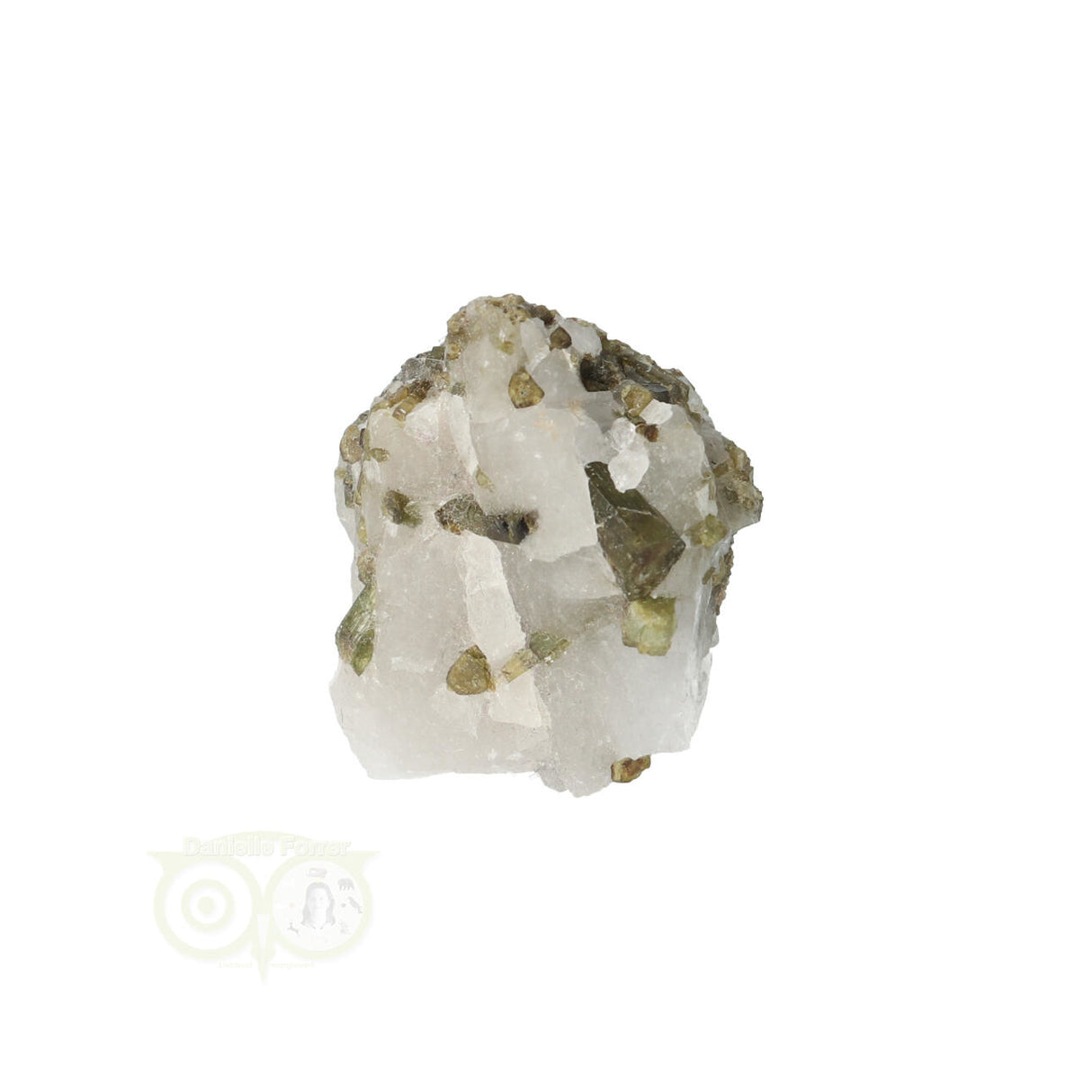 Green Tourmaline in Quartz No. 31