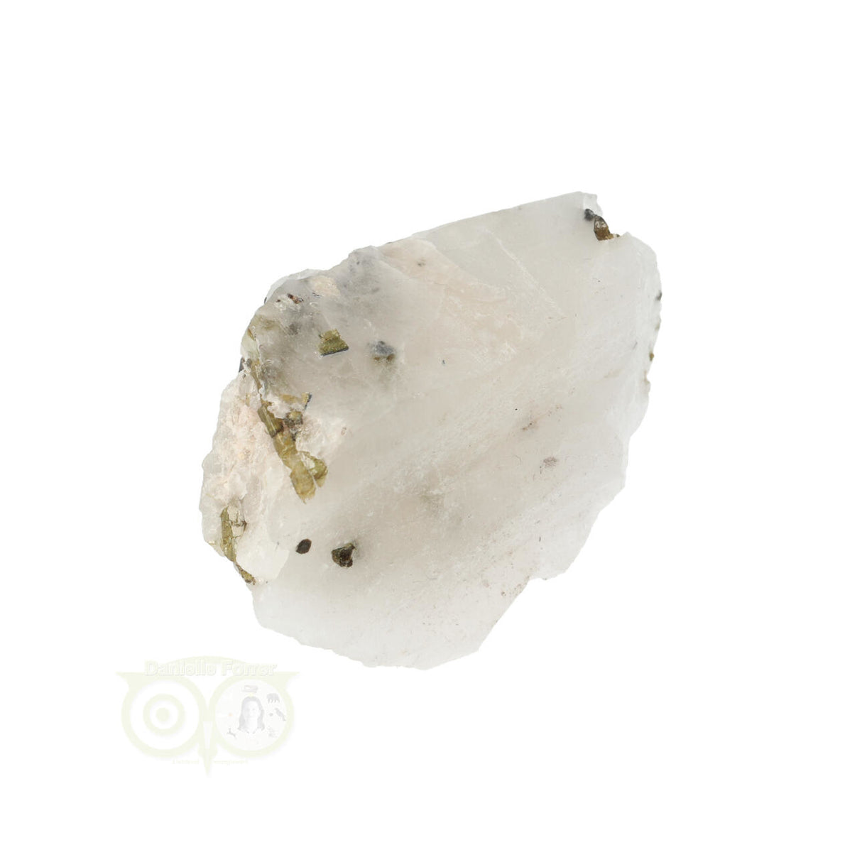 Green Tourmaline in Quartz No. 32